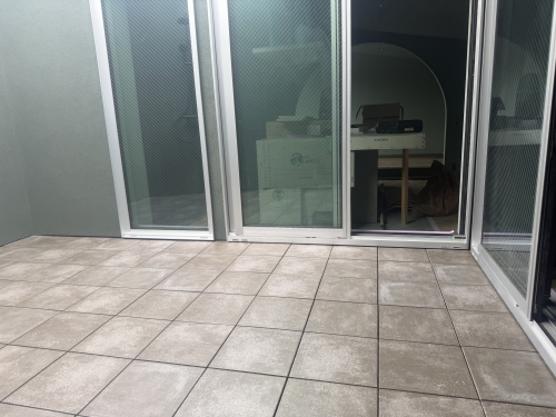 バルコニー・ベランダフラット（床上げ）デッキAQUGA（アクーガ）RIN-5　（リナータ）　施工バルコニー